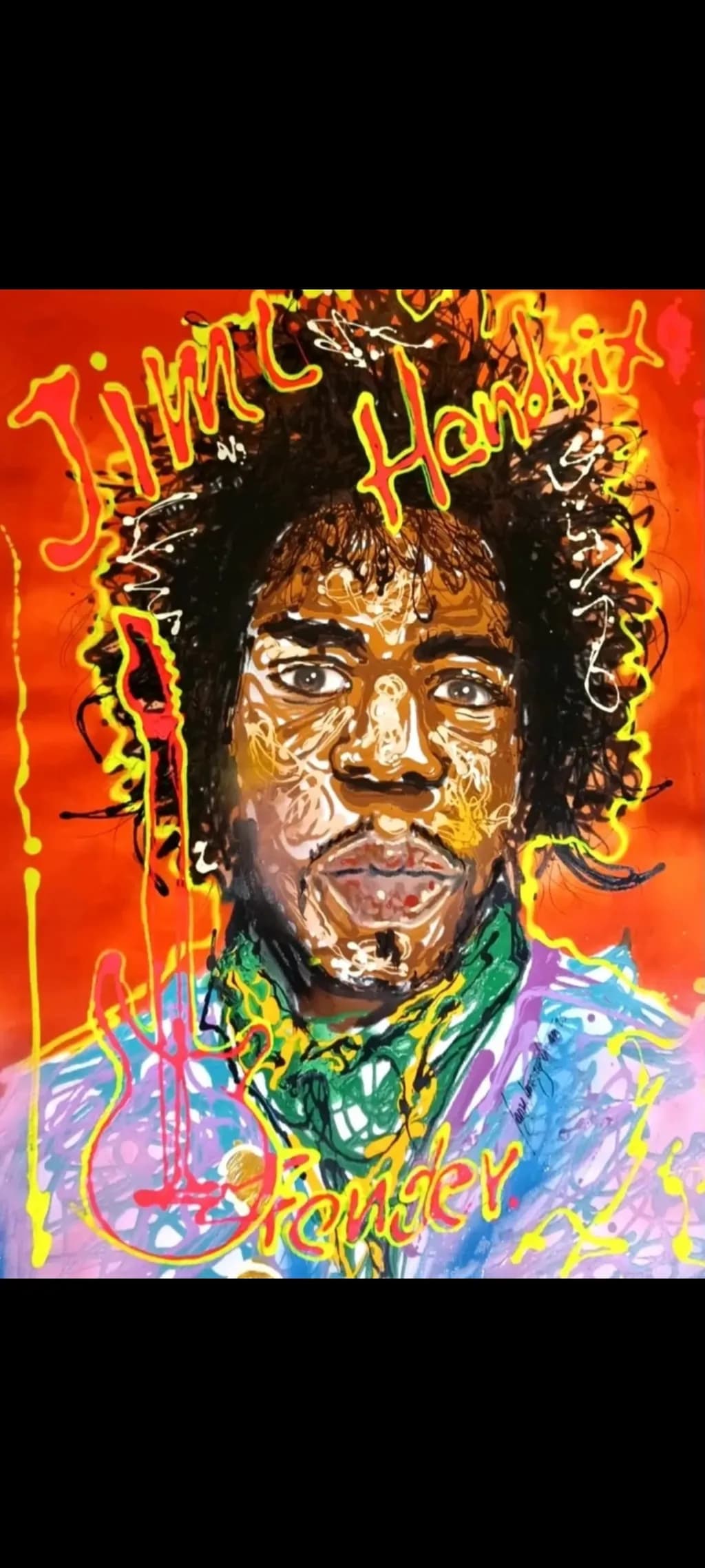 Jimi Hendrix Portrait