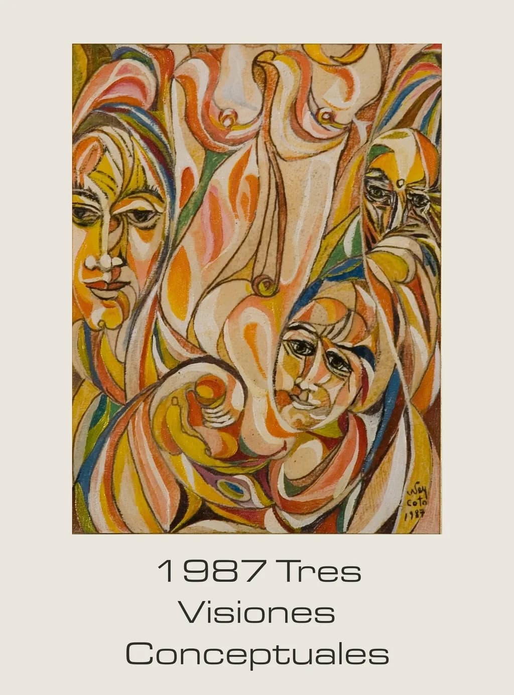 Tres Visiones Conceptuales 1987