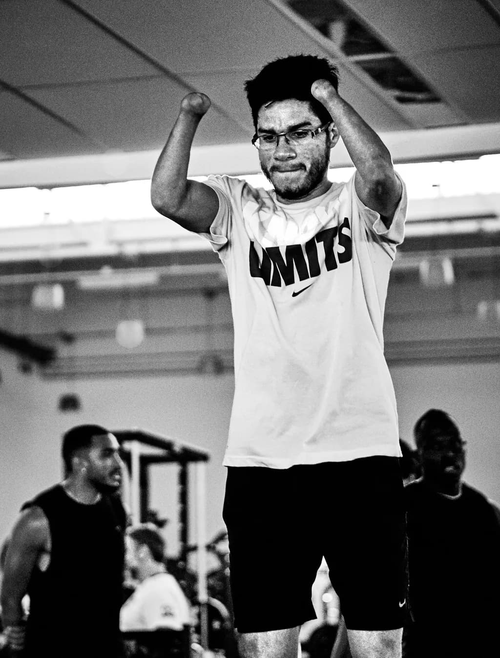 Parathlete in Action