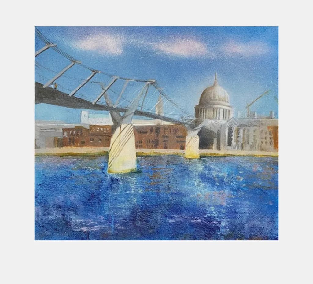 St Paul's and Millennium Bridge