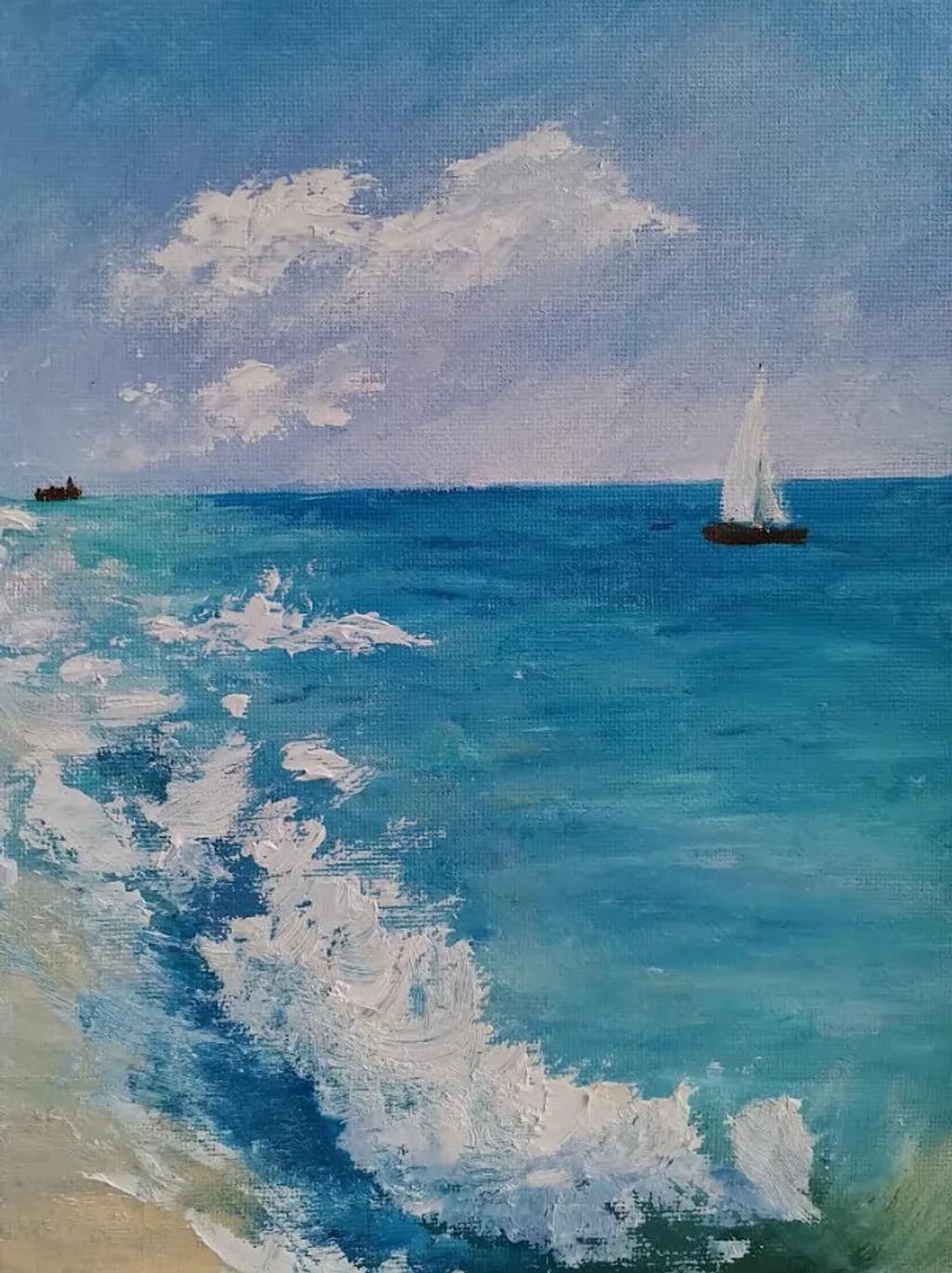 Boat on the Sea