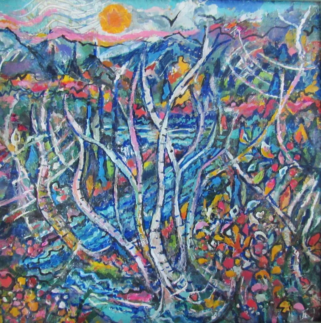 River Birches
