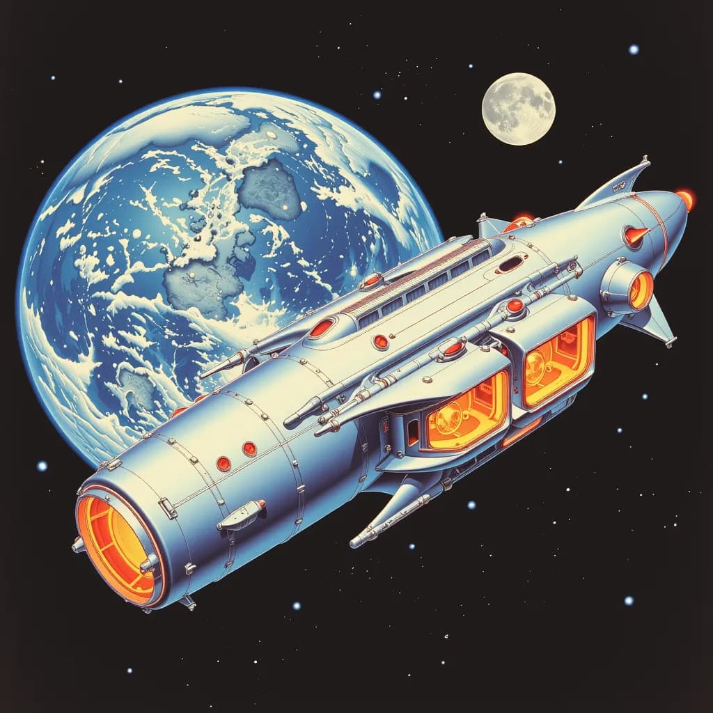Retro Spacecraft Orbit