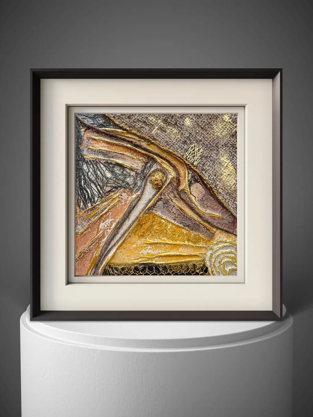 Abstract Textured Composition