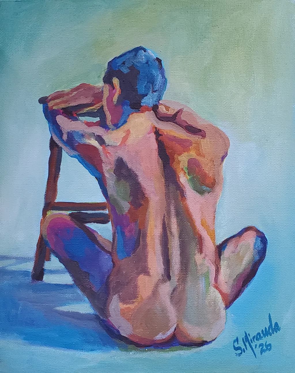 Blue Contours