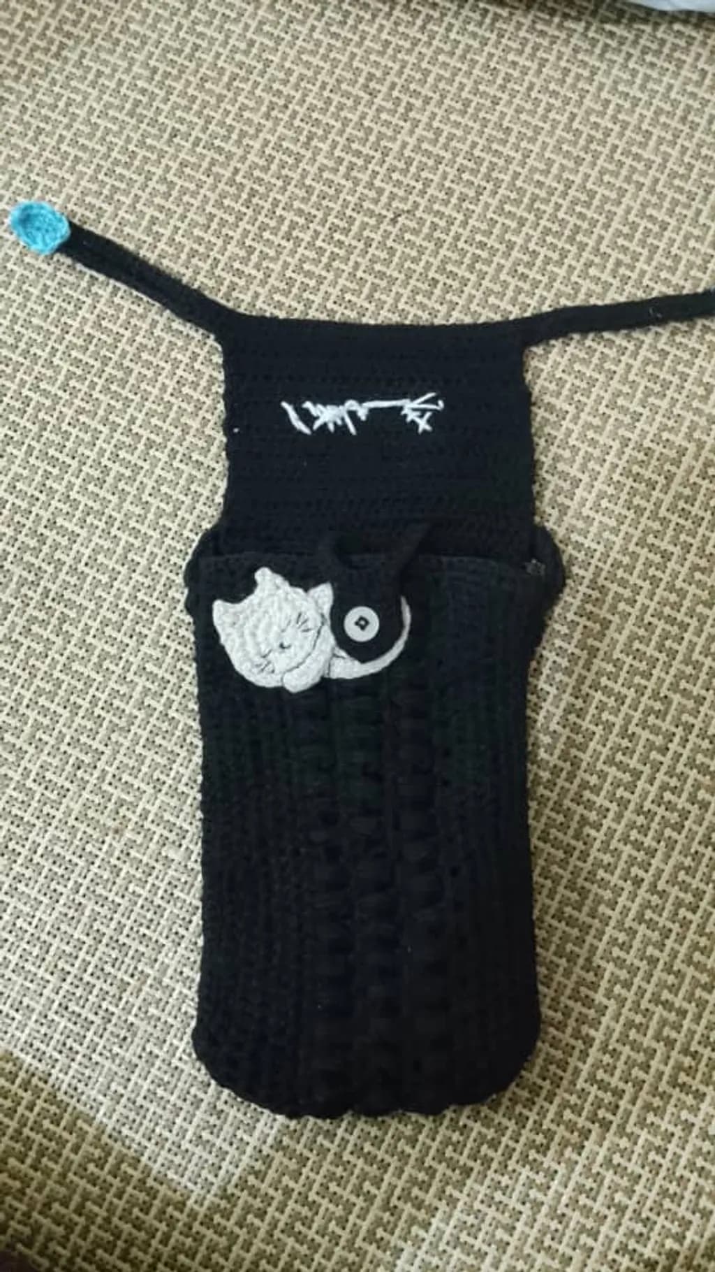 Cozy Black Cat Accessory