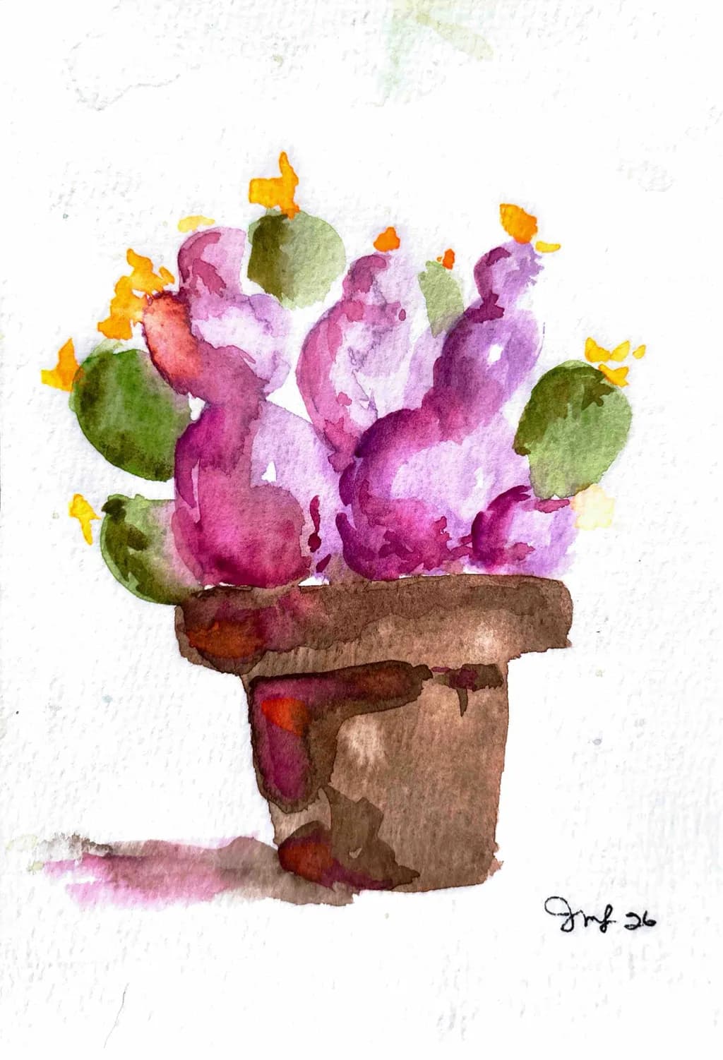 Blooming Cactus