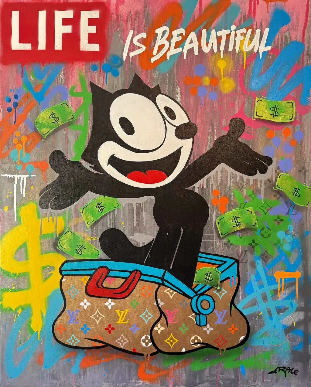 LV Felix LIFE IS BEAUTIFUL