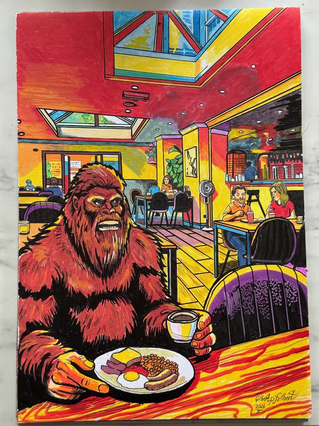 Breakfast with Bigfoot at the Leaches