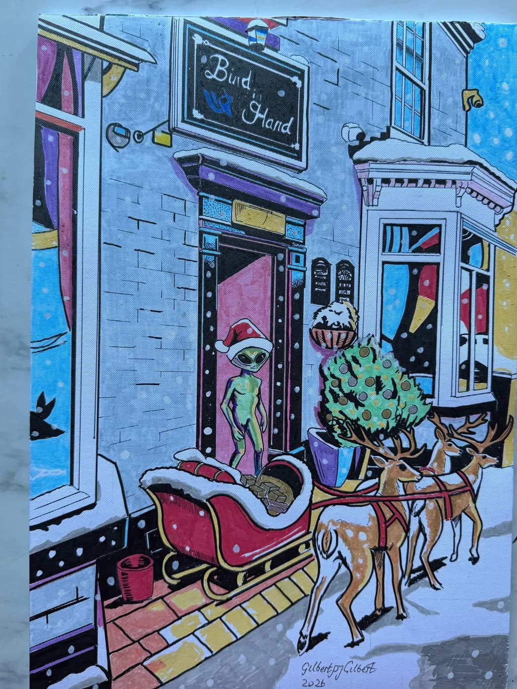 Christmas Post from Mars