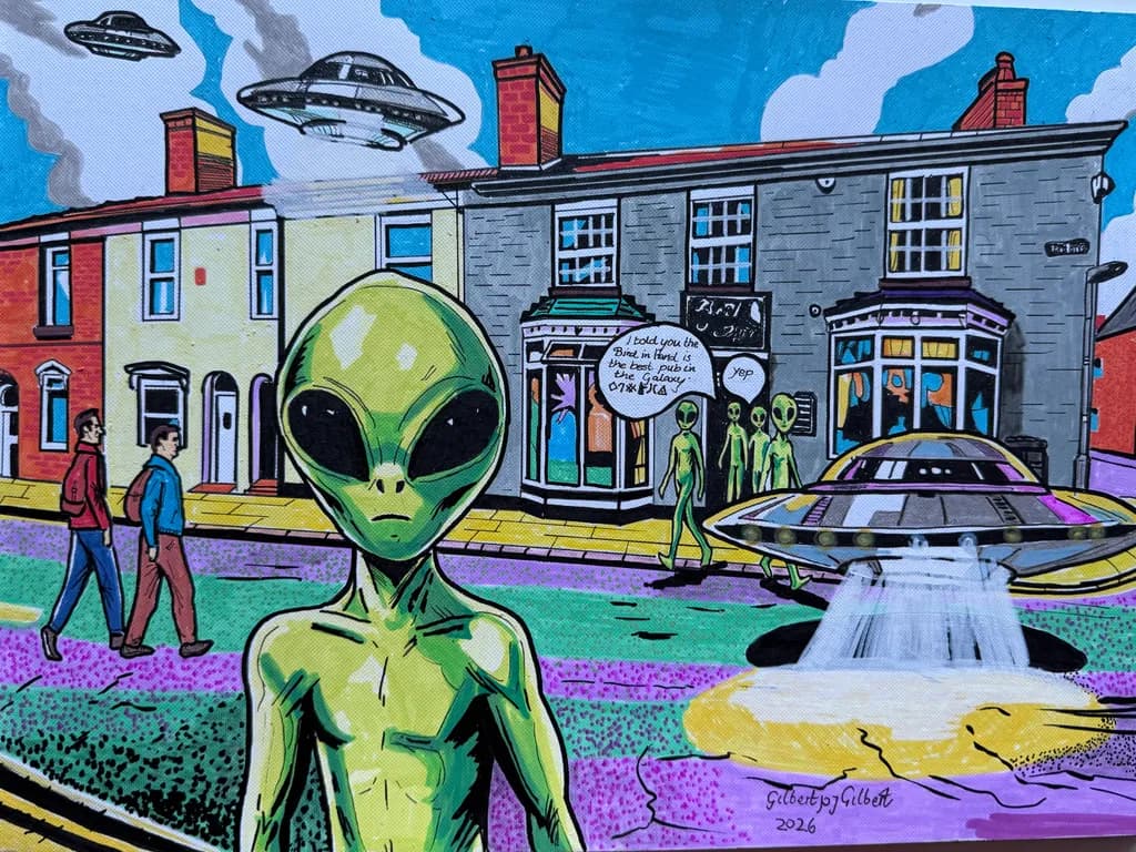 The Bird in Hand, Best Pub in The Galaxy