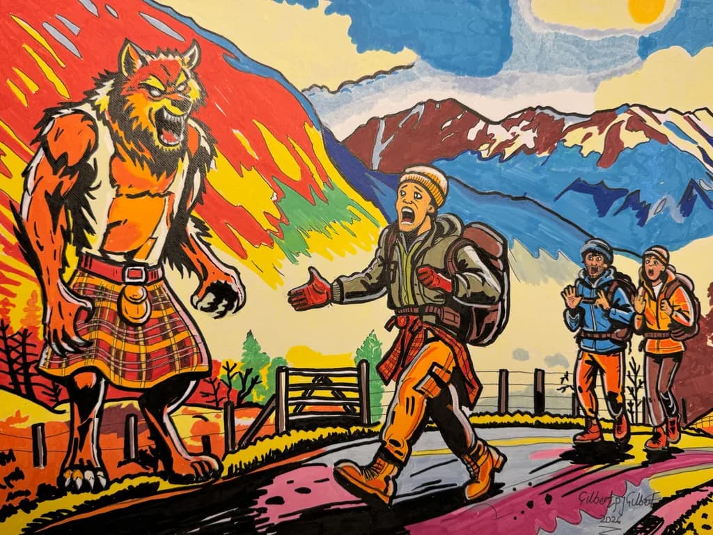 Tartan Terror at Ben Nevis Mountain Range