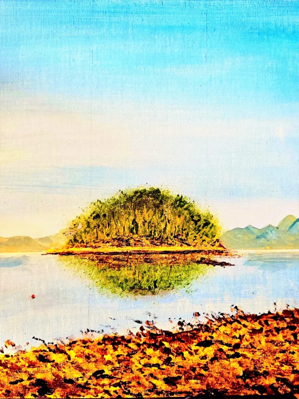 Golden Isle Reflection