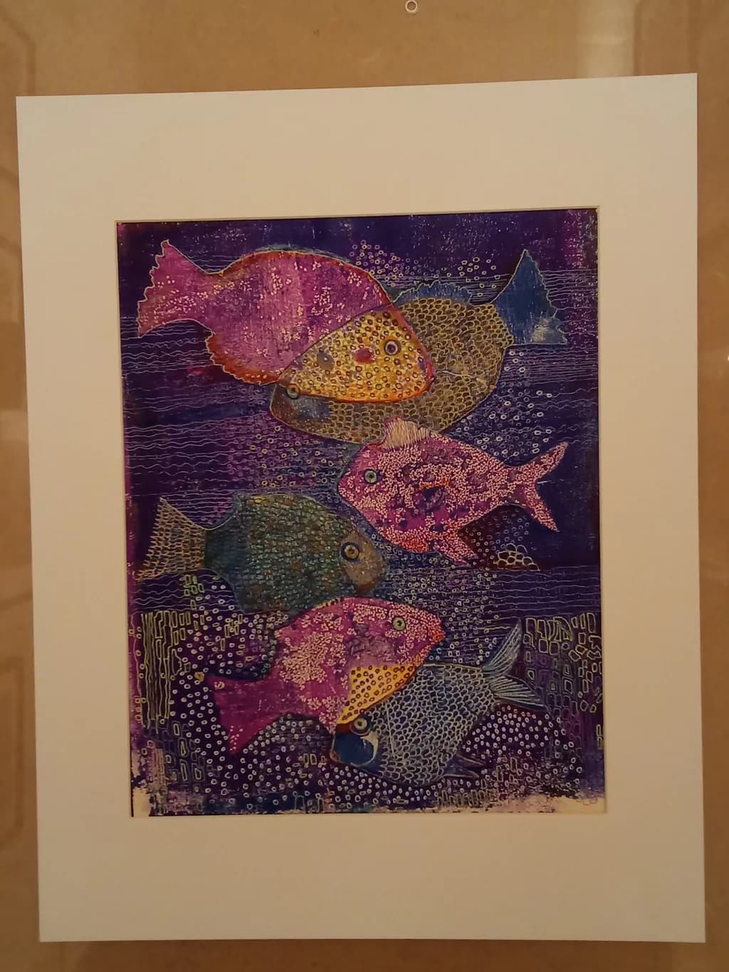 Colorful School of Fish