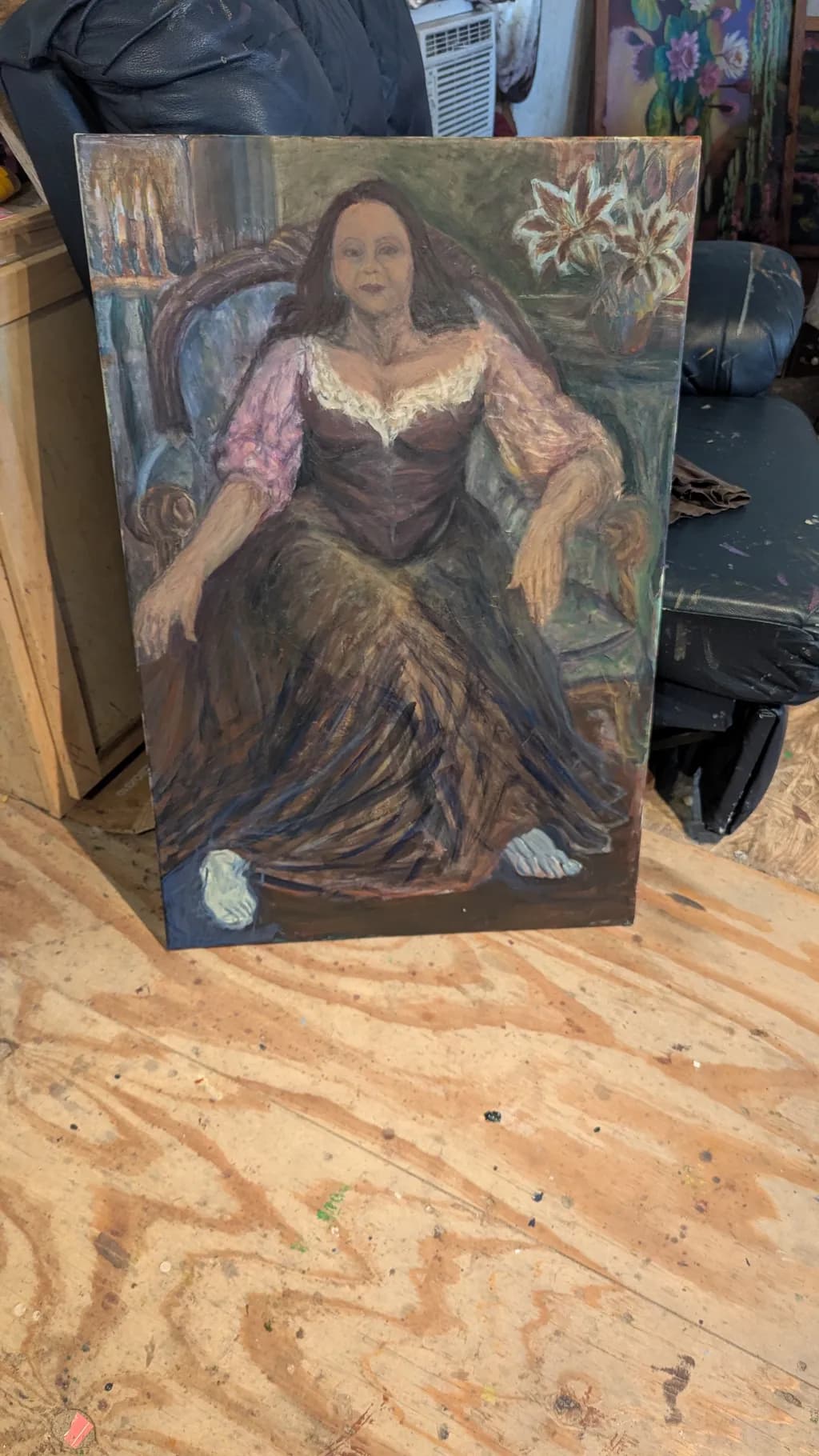 Vintage Chair Portrait