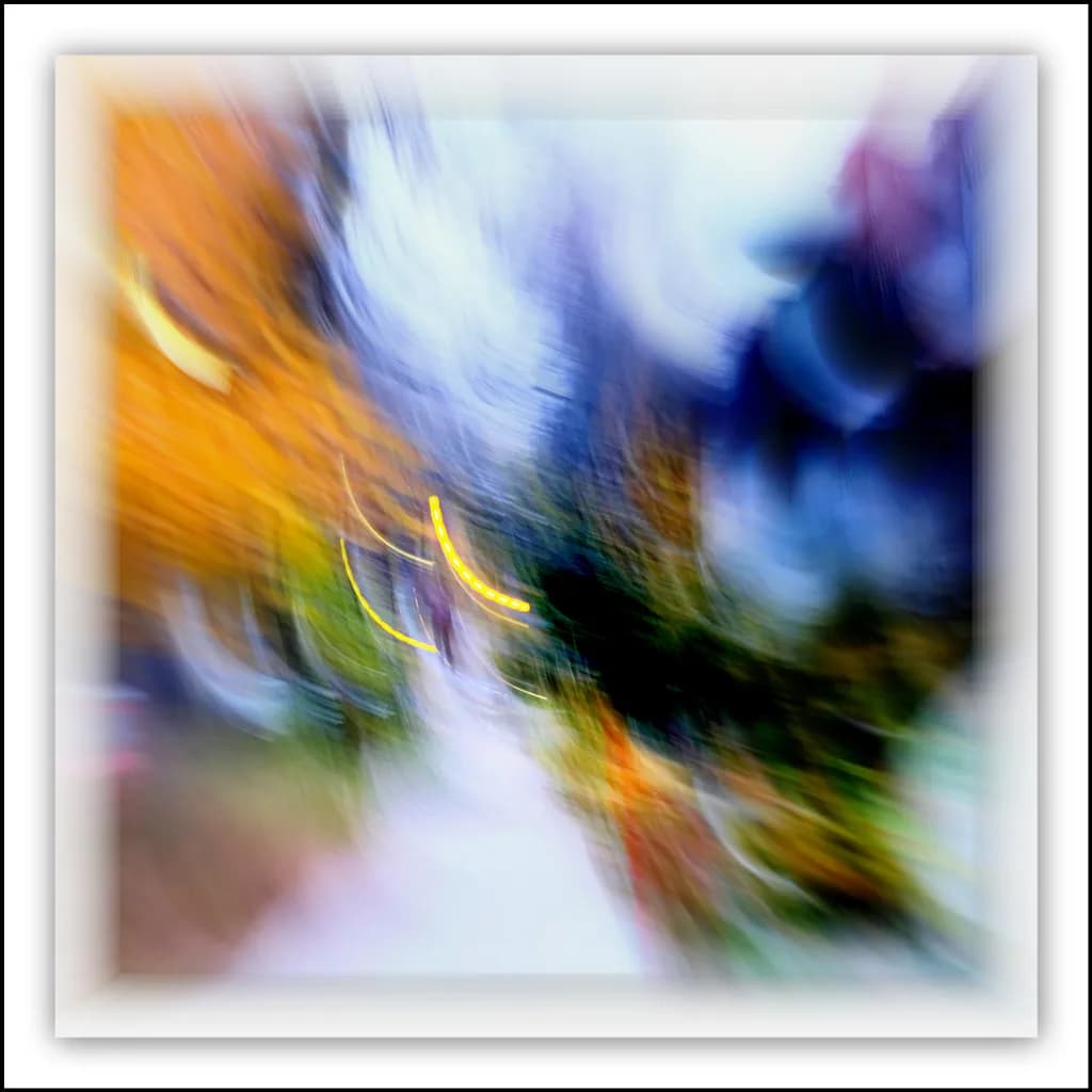 Blurred Pathway