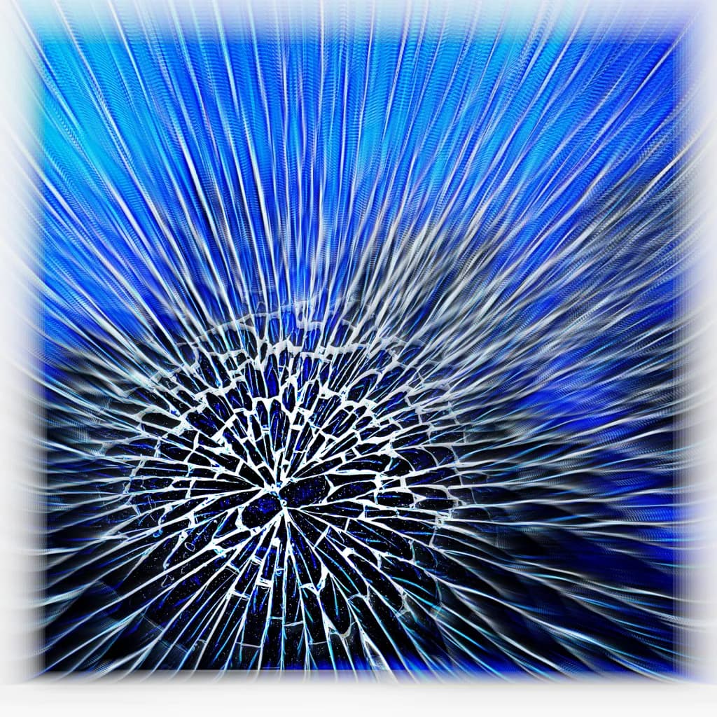 Fractured Blue Burst
