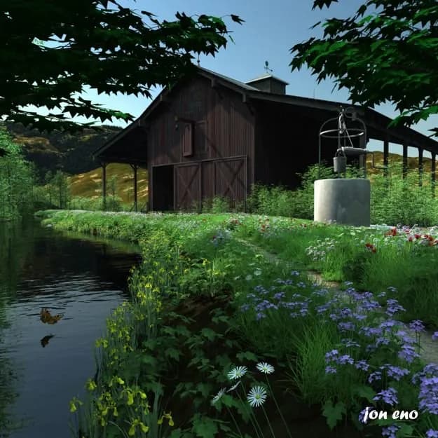 Barn Reflections
