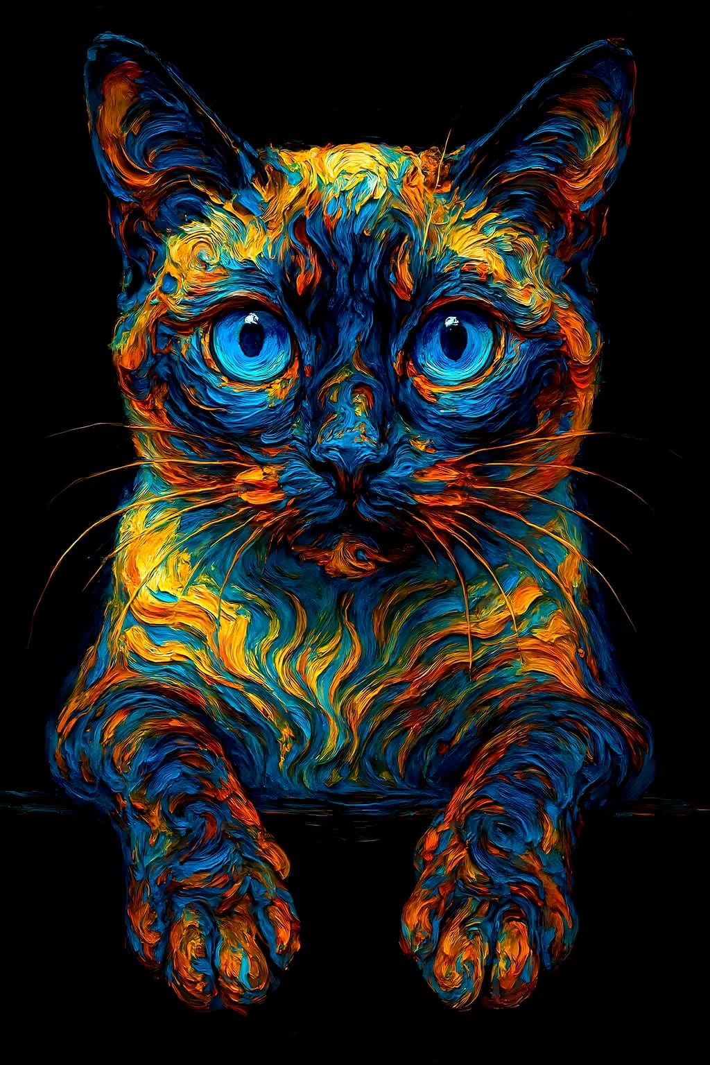 Colorful Cat