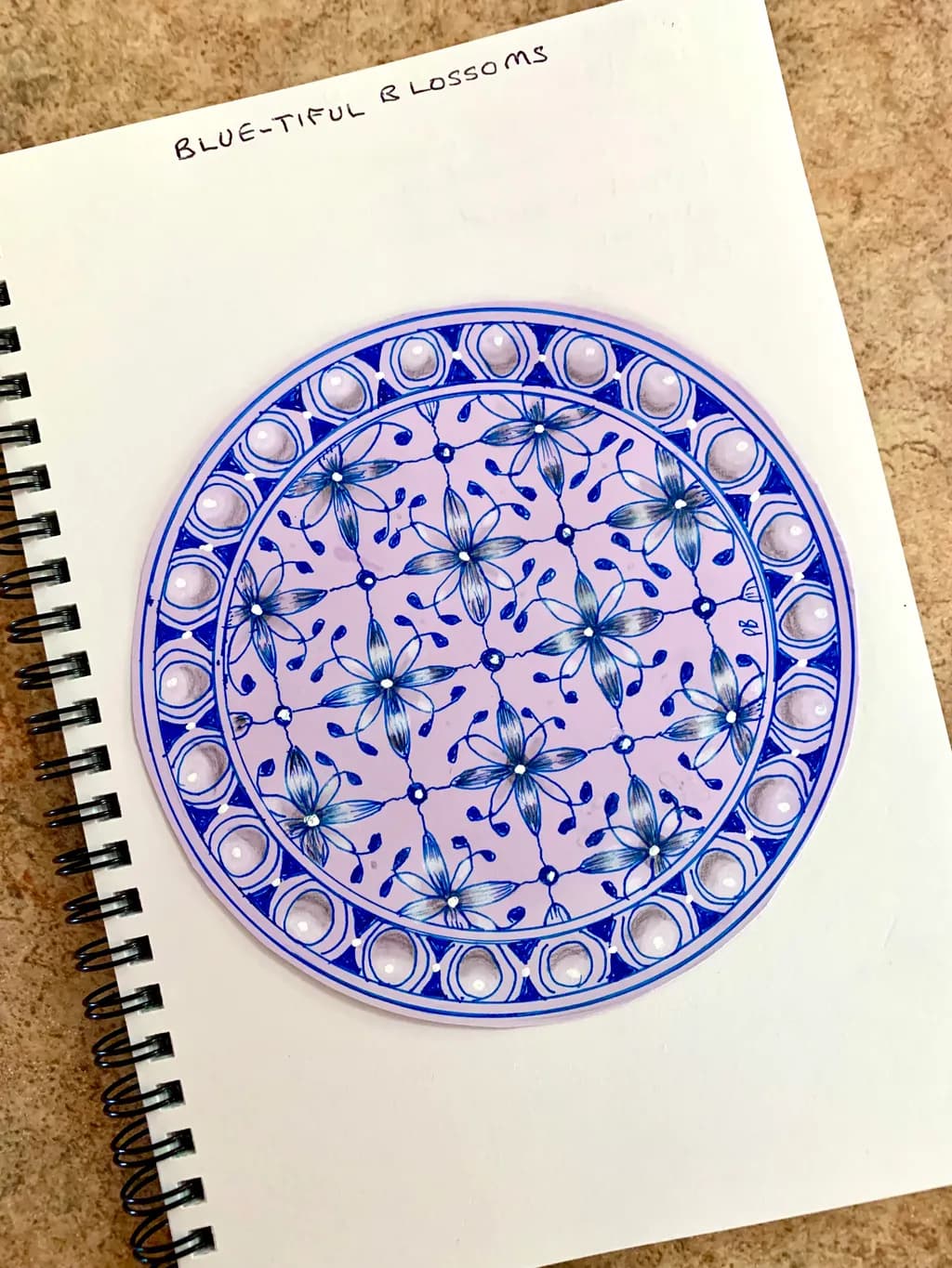 Blue-tiful Blossoms