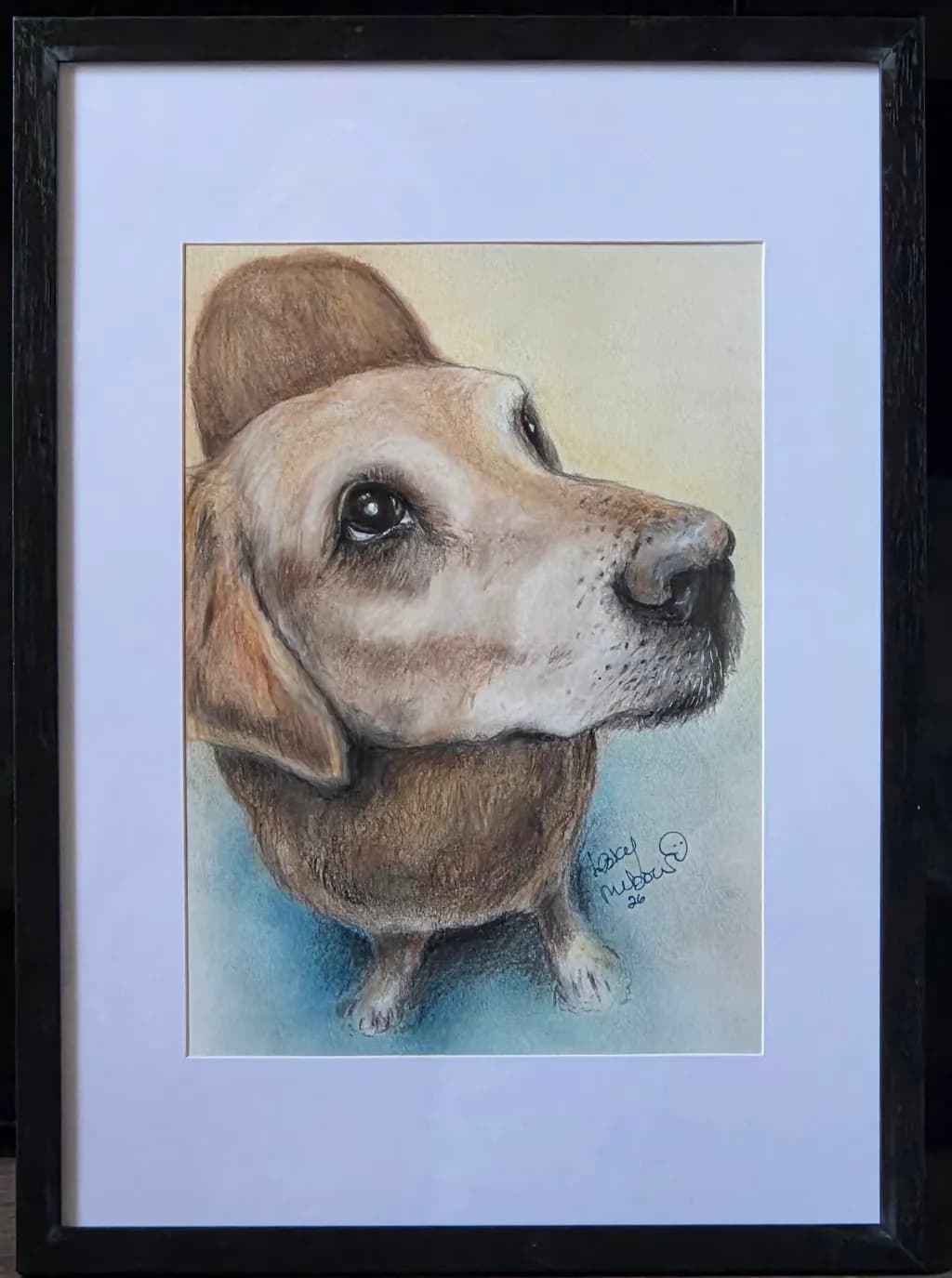 Gentle Dog Portrait