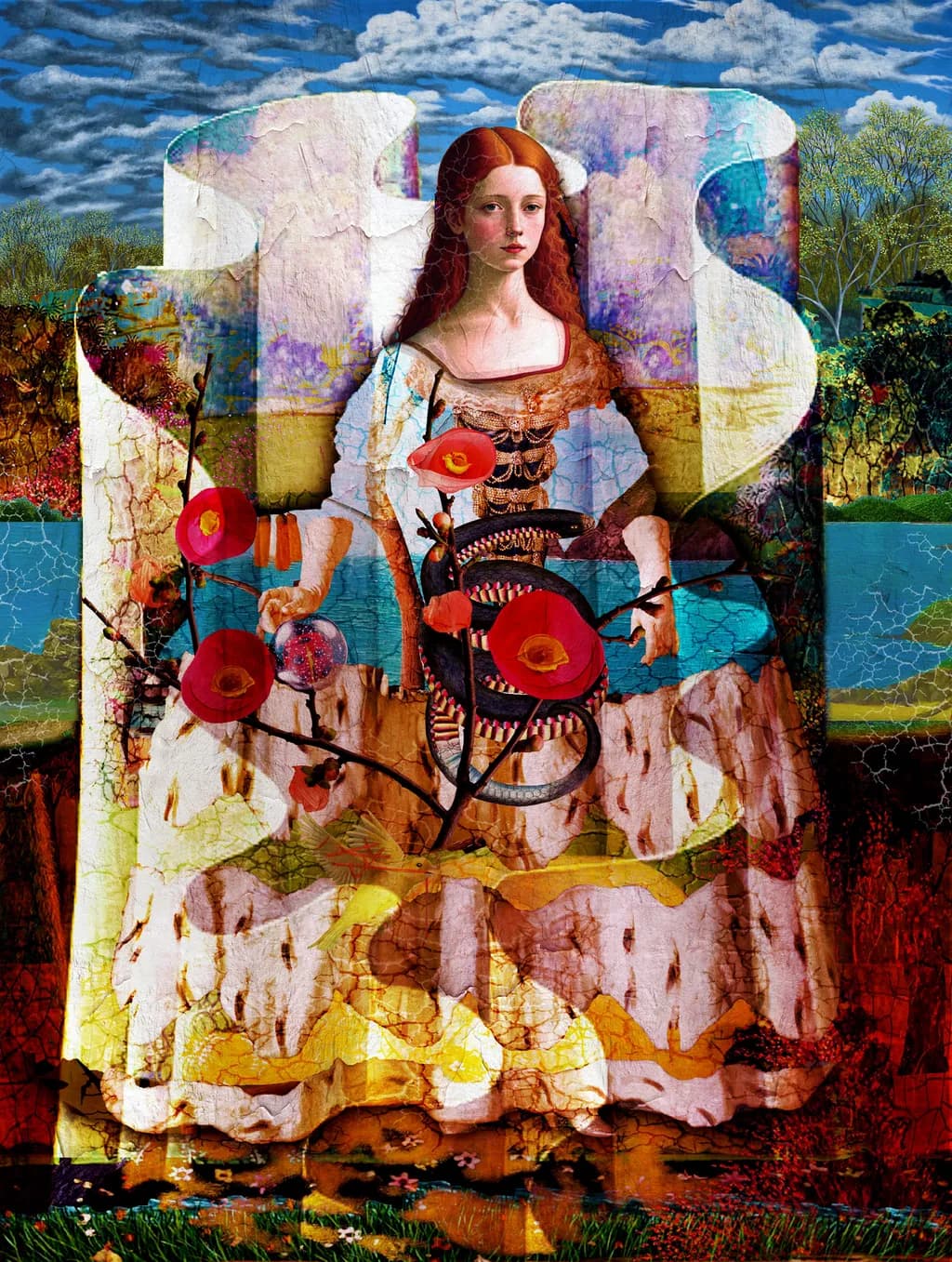 Woman in Landscape