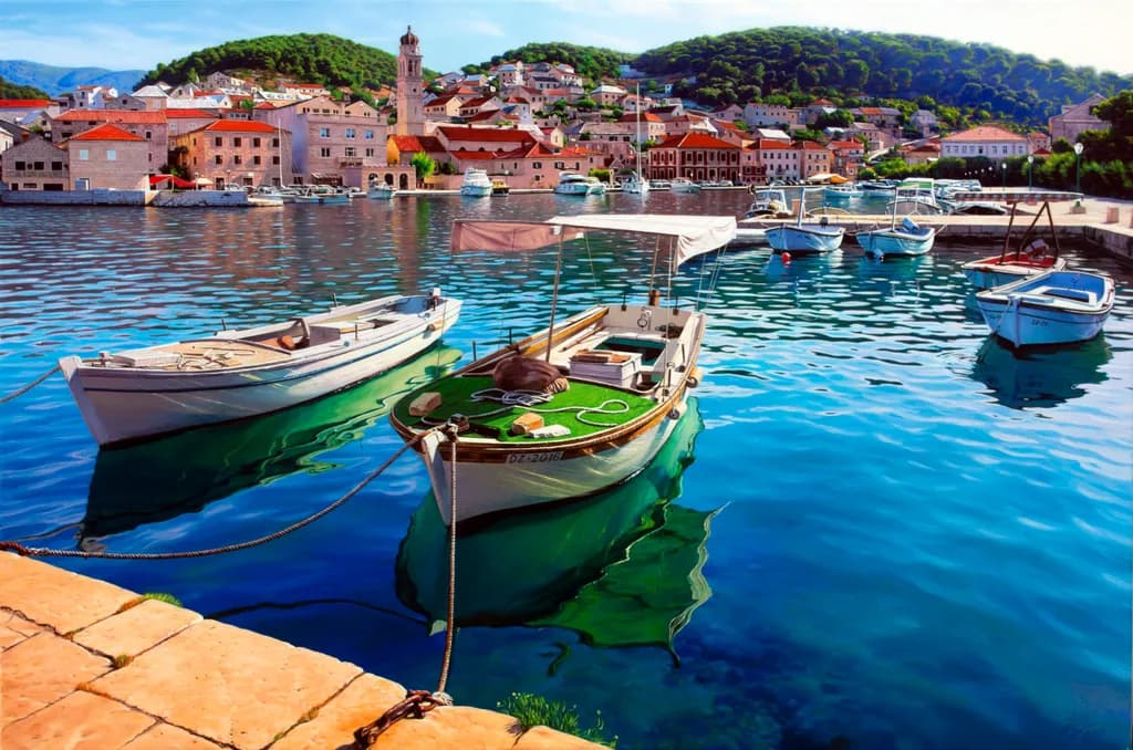 Harbor Reflections