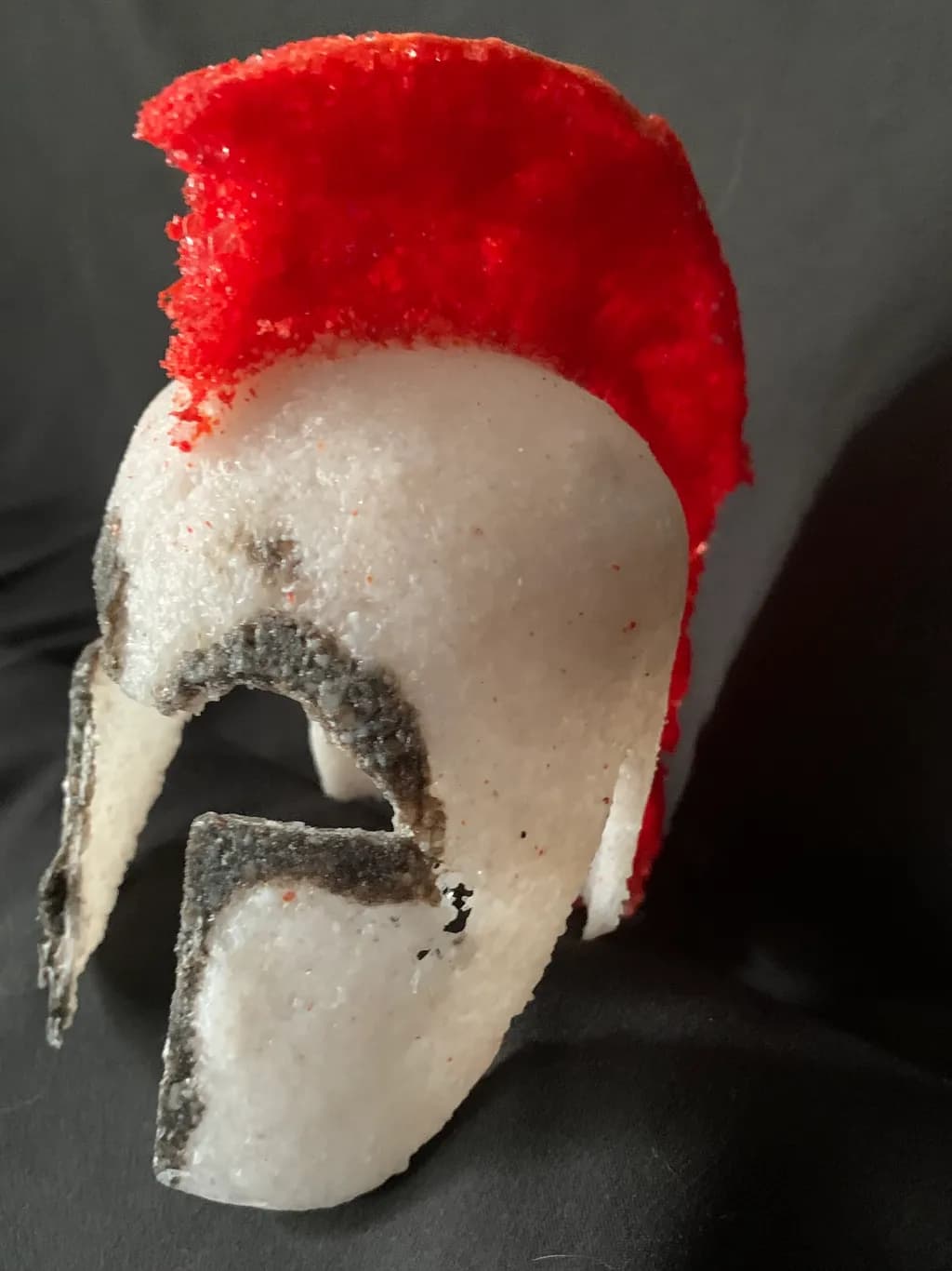 Crimson Crest Helmet