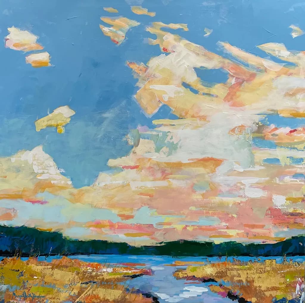 Golden Marsh Sunset