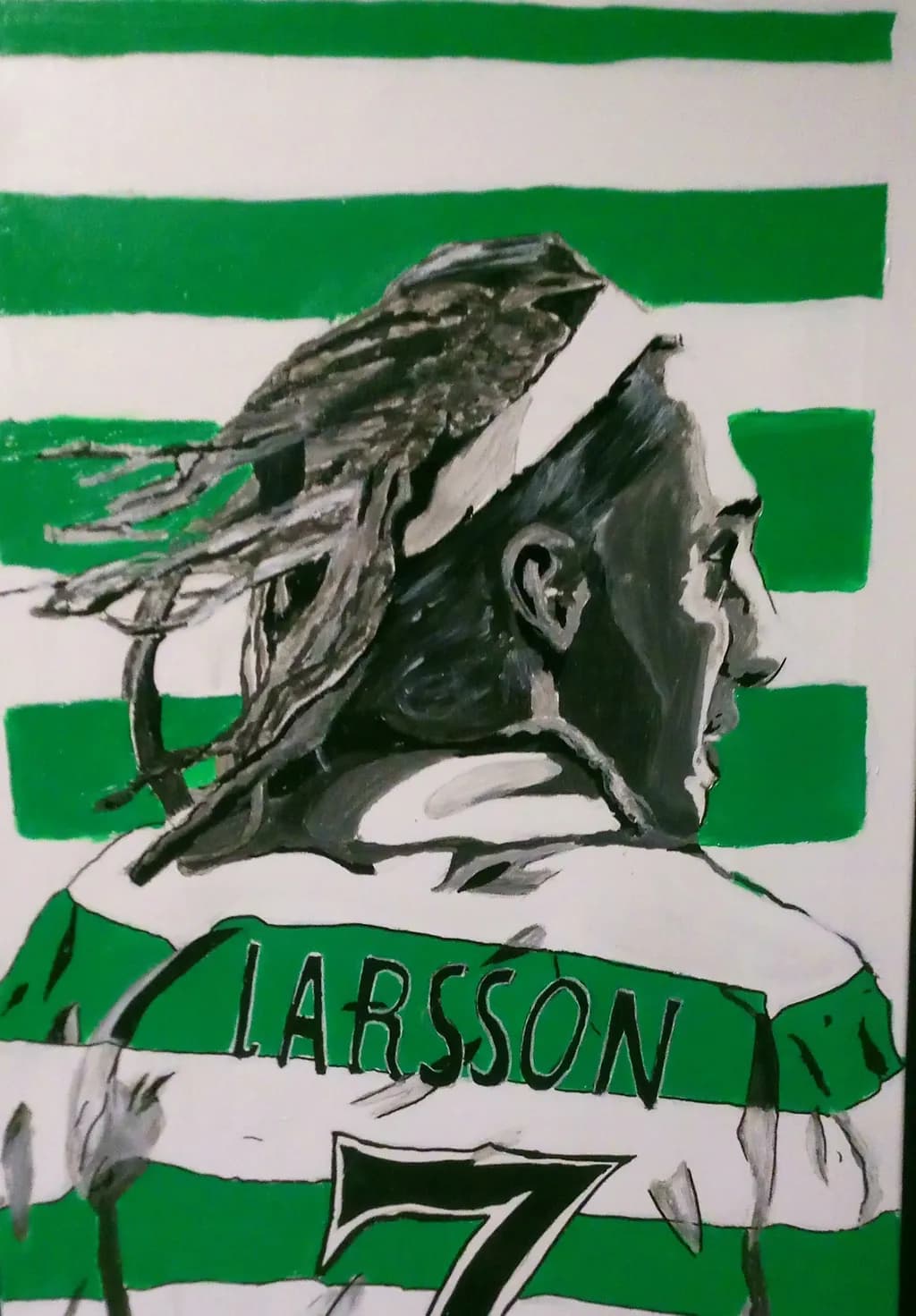 Larsson in Green Stripes