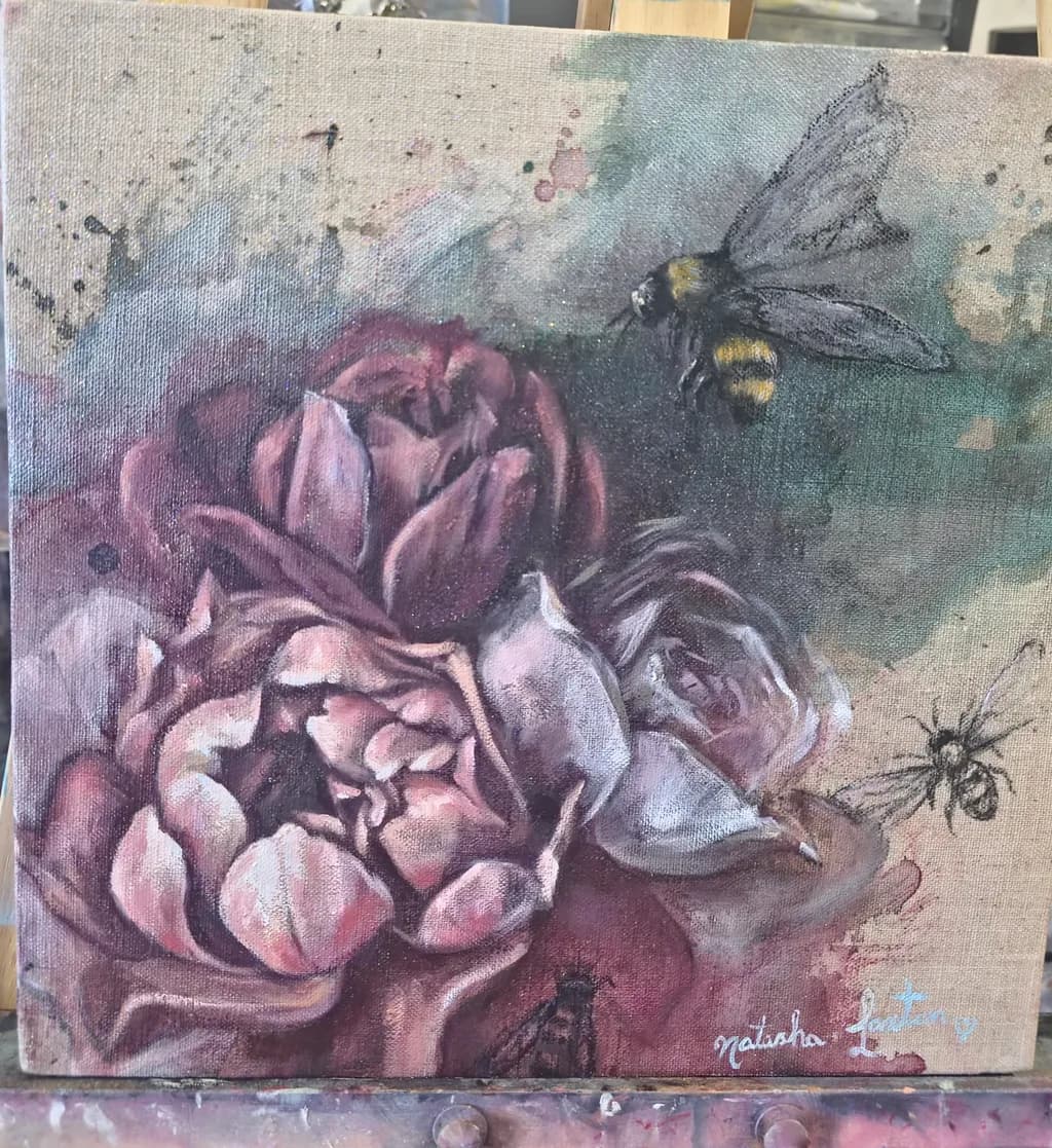 Blooming Insect Harmony