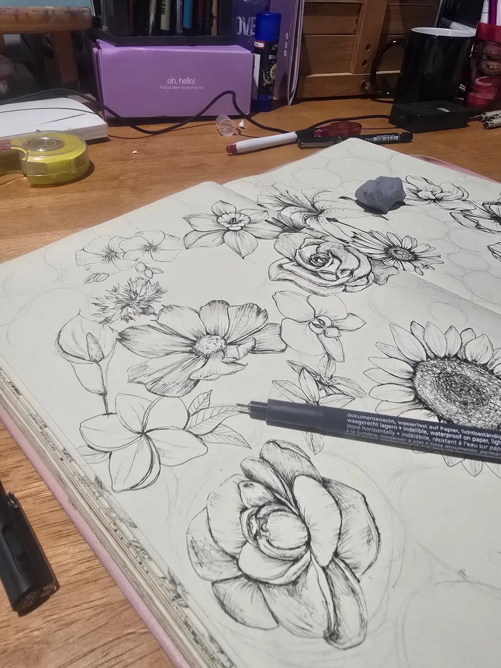 Floral Sketchbook