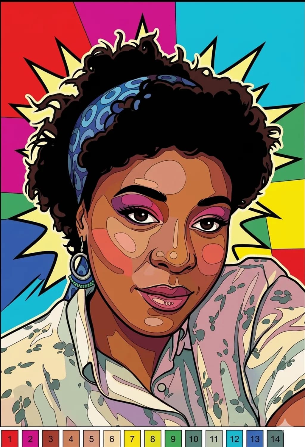 Lady Pop art