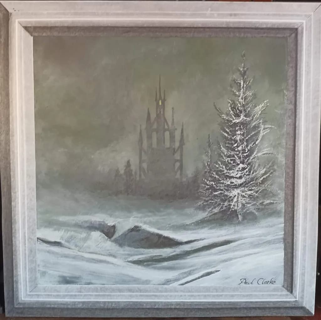 Misty Winter Castle