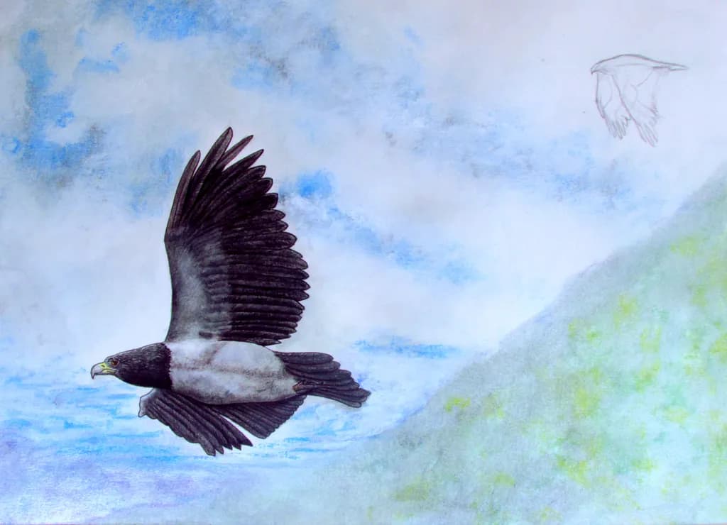 Geranoaetus Flight