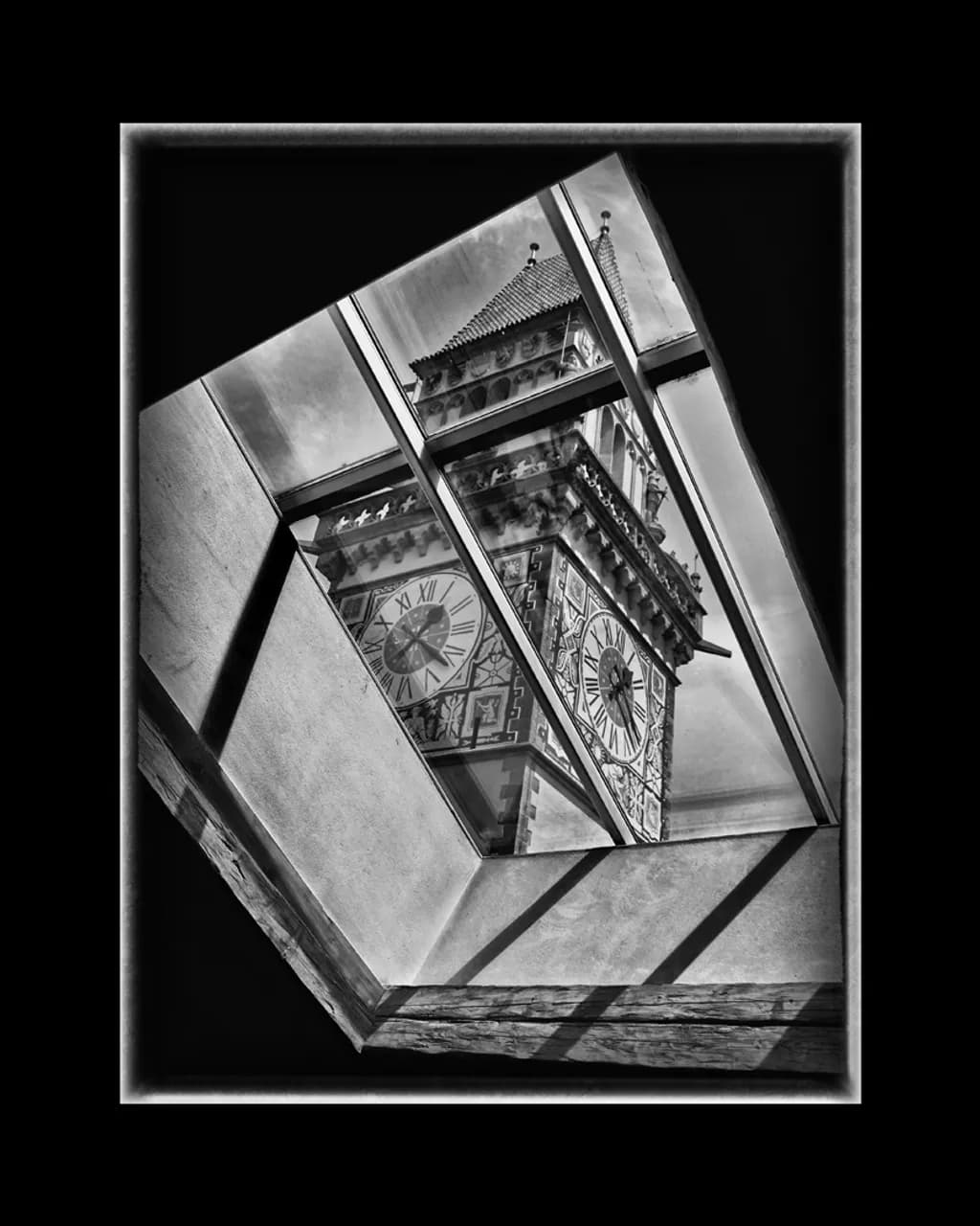 Clock Tower Reflection