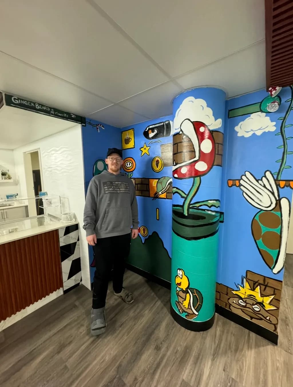 Super Mario Mural