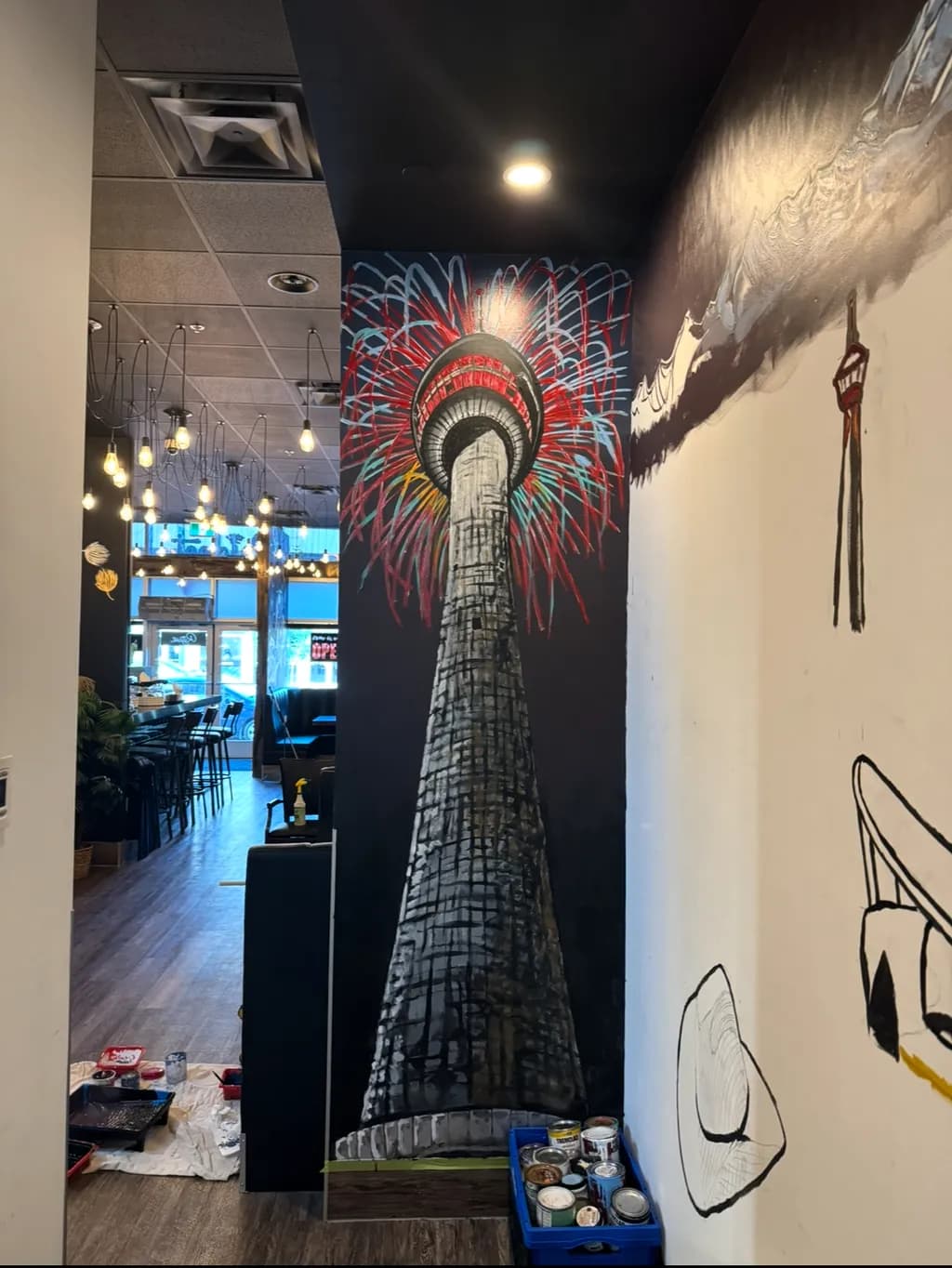 Calgary Tower Fireworks