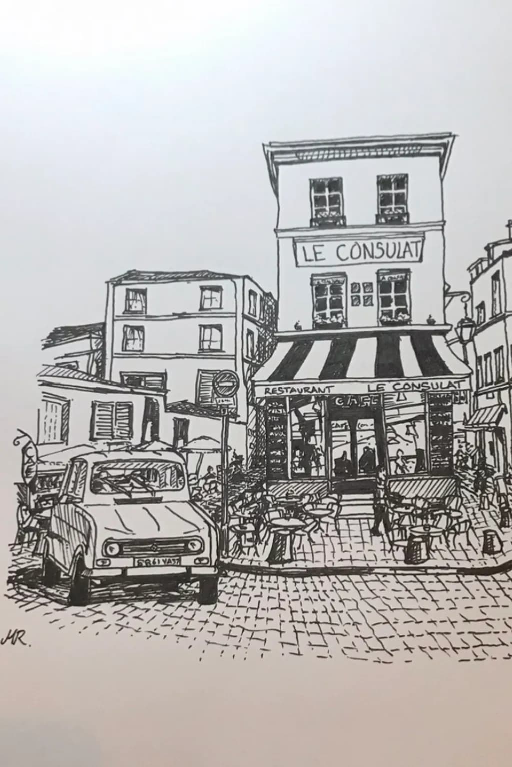 Le Consulat Café Scene