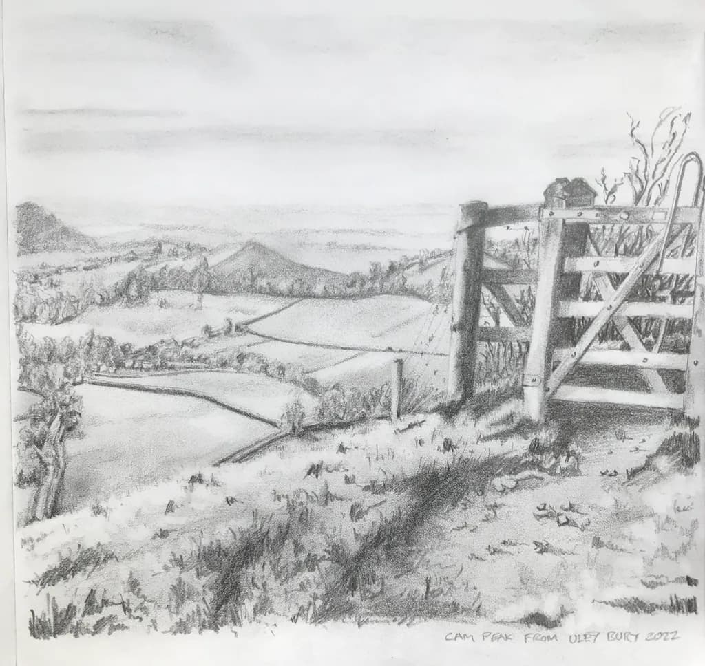 Hillside Gate View
