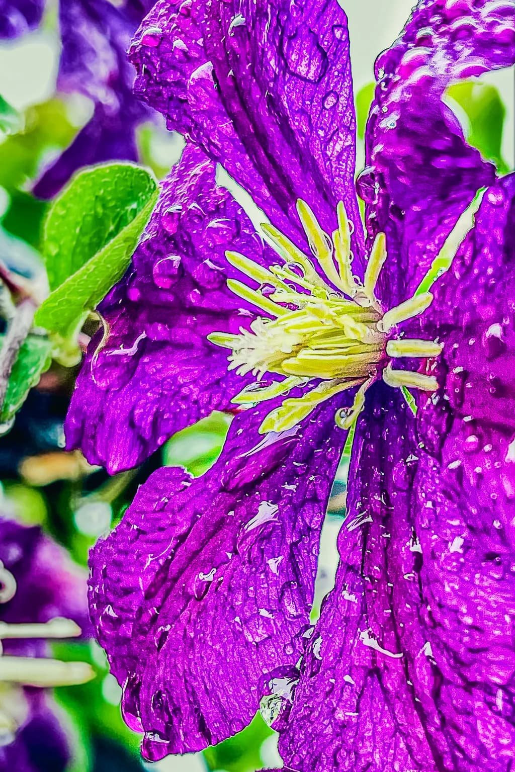 Purple Petal Elegance
