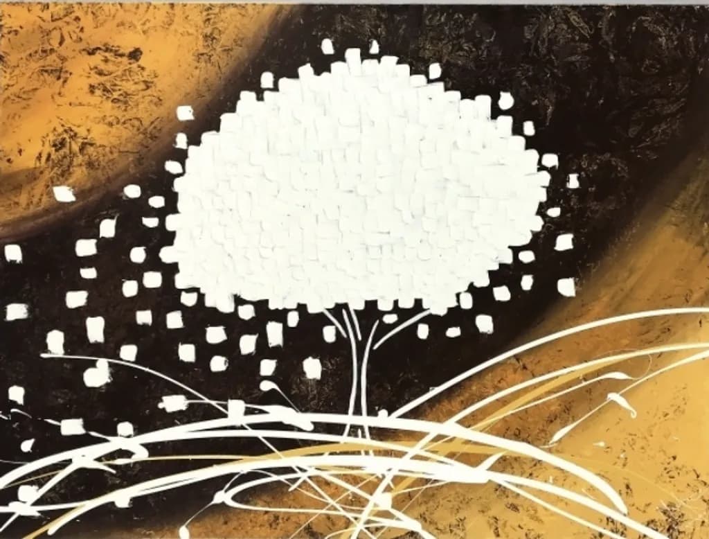 White Tree Silhouette