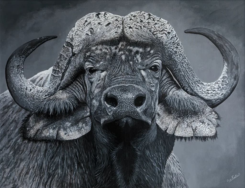 Buffalo Portrait