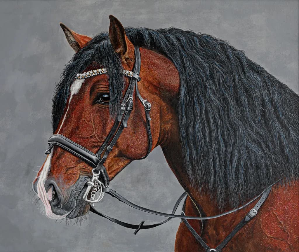 Oscar Fuentes Horse Portrait