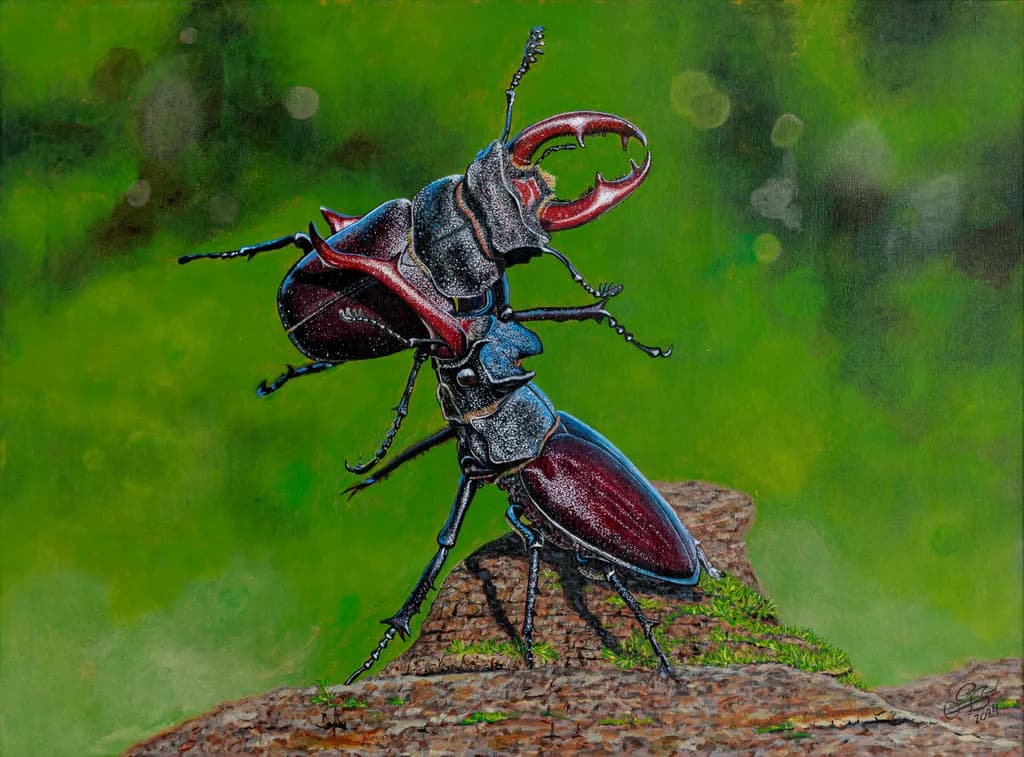 Lienzos Beetle Duel