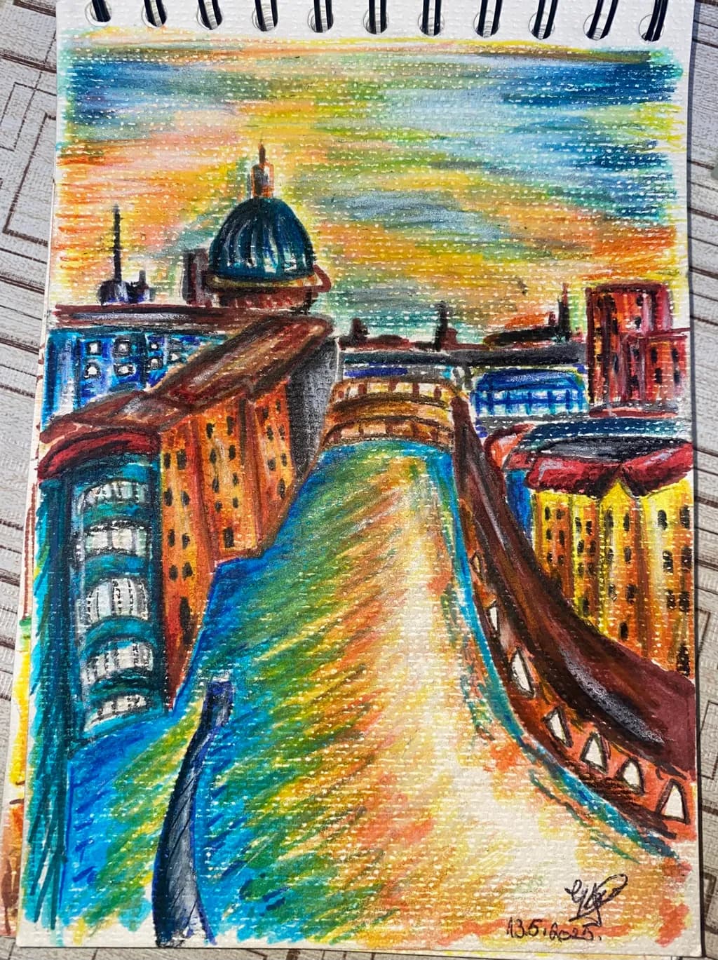 Radiant Cityscape