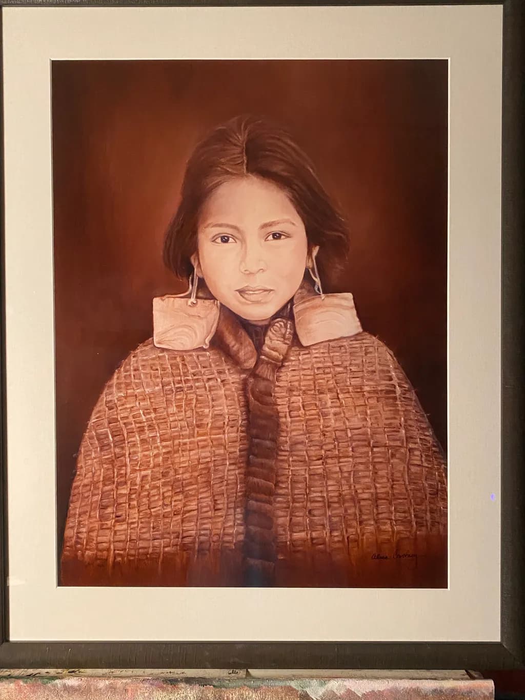 Brown Cloak Portrait