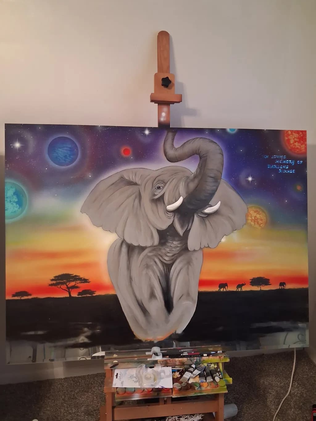 Cosmic Elephant Dusk