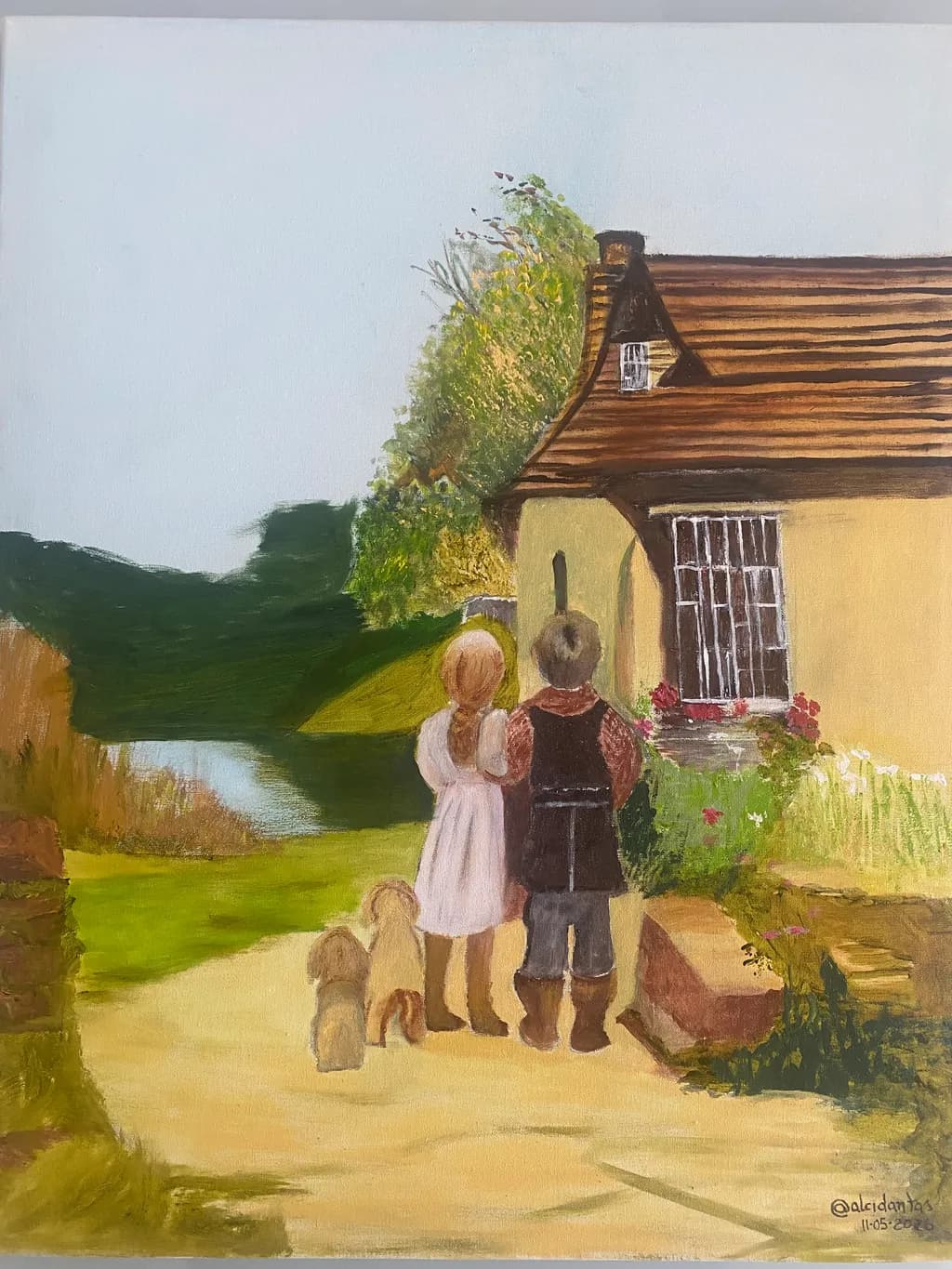 By the Cottage Door