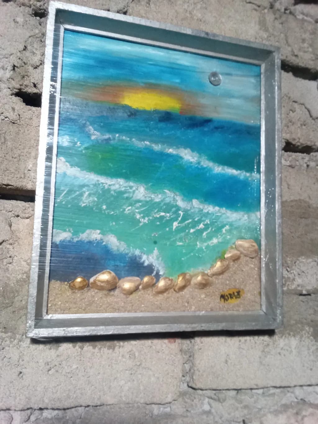 Coastal Sunrise Waves